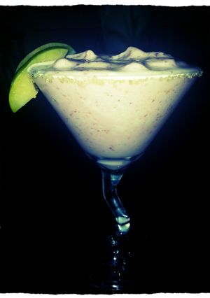 A picture of Mike's Moscato Fruity Wine Slushy.