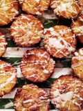 Pineapple Stuffing "Cupcakes"with Cinnamon Buttercream Drizzle