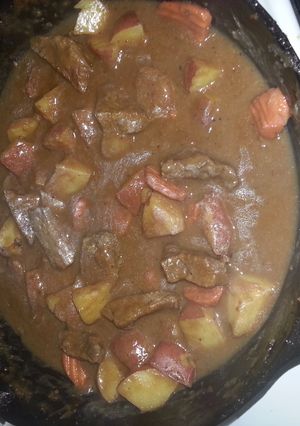 A picture of Stove Top Beef Stew.