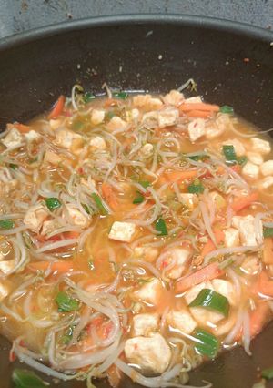 Foto resep Sayur tauge tahu