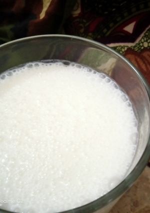 A picture of Namkeen lassi.