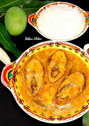 আম ইলিশ রেসিপির প্রধান ছবি
