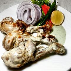 Murgh Malai Tangdi A picture of Murgh Malai Tangdi.