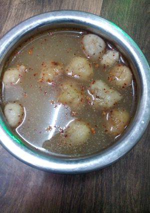A picture of Kanji  vada.