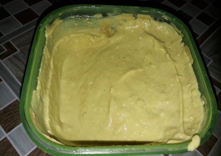 Resep Es cream alpuket ke yg ga bikin gendut ala diet debm yang Lezat