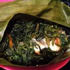 Foto resep Pepes ikan asin pedo