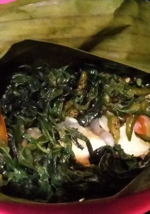 Foto resep Pepes ikan asin pedo