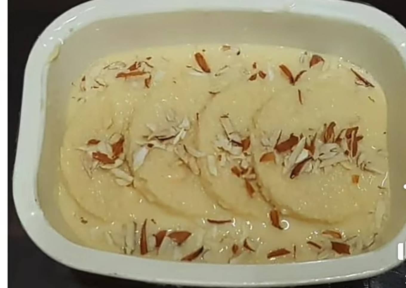 Bread rasmalai