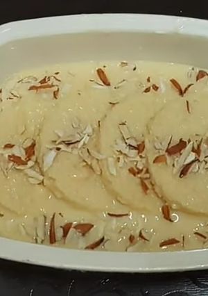A picture of Bread rasmalai.
