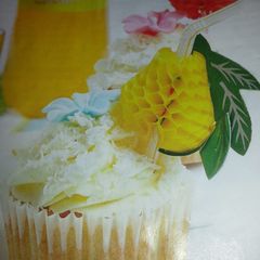 Pina Colada Cupcakes A picture of Pina Colada Cupcakes.