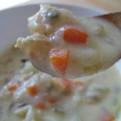 A picture of Quick Clam Chowder.