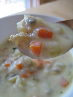 A picture of Quick Clam Chowder.