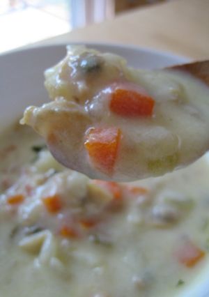 A picture of Quick Clam Chowder.