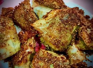 Hình của món Cá Đù Một Nắng Chiên Muối Sả.