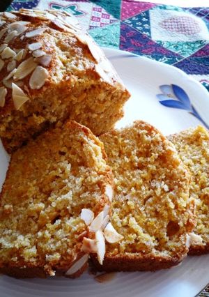 A picture of Moist and Beautiful Carrot Cake.