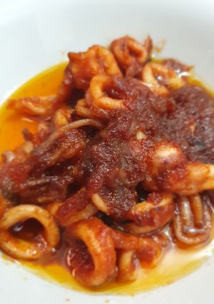Foto resep Tumis cumi manis