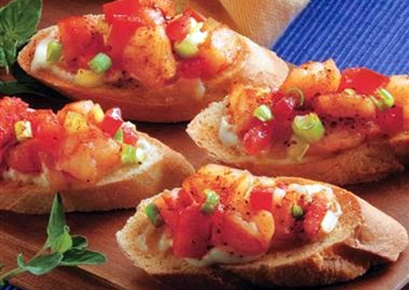 Patty's Awsome Shrimp Brushetta