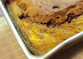 Fresh, Making Recipe Vegan Banana Bread With Chocolate Chips Delicious Nutritious