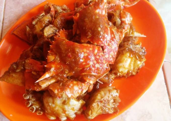 Kepiting Saos Tiram Pedas#tantanganakhirtahun #masakditahunbaru