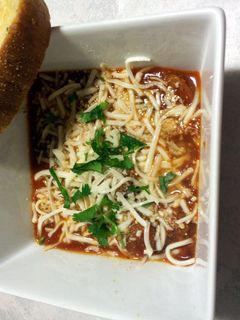 A picture of Italian Meatball Soup.