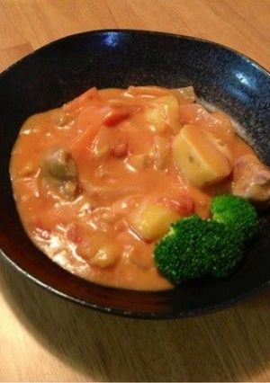 A picture of Super Easy! Rich Tomato Cream Stew.