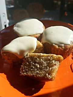 A picture of Banana Cupcakes.