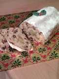 Vickys Christmas Stollen Bread, GF DF EF SF