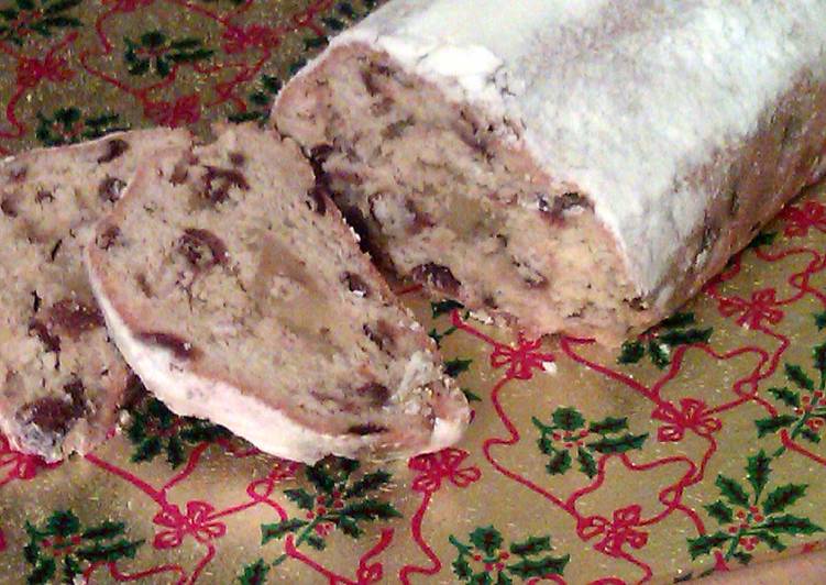 Steps to Make Quick Vickys Christmas Stollen Bread, GF DF EF SF