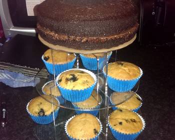 Easy Prepare Recipe Sophies vegan lemon  blueberry cupcakes Restaurant Style