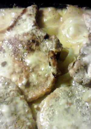 A picture of Pork Chop Casserole.