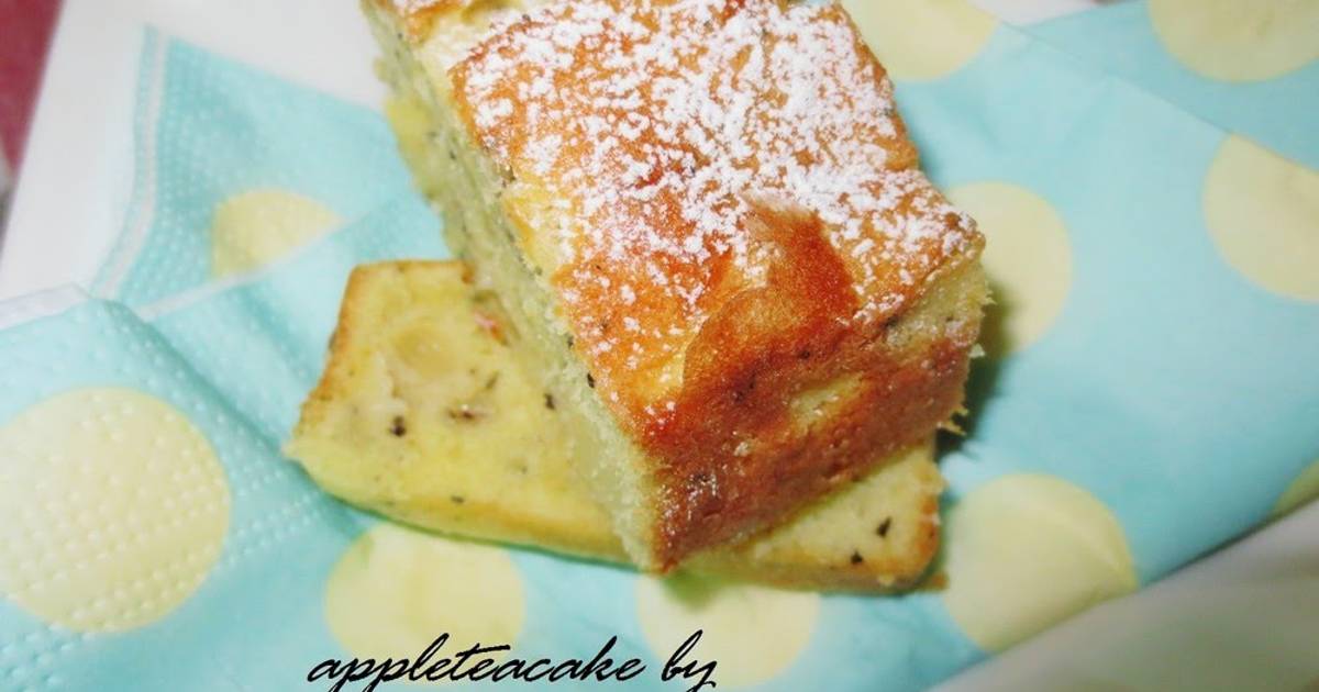Butter at the End Apple Black Tea Pound Cake Recipe by cookpad.japan