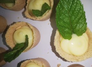 Une photo de Cheesecake individuel de citron sans cuisson