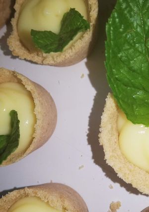 Une photo de Cheesecake individuel de citron sans cuisson