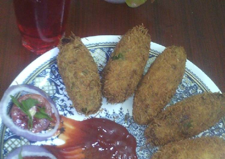 How to Make Super Quick Homemade Chicken and potato cigars