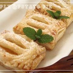 A picture of Sweet Potato and Apple Pie for Autumn.