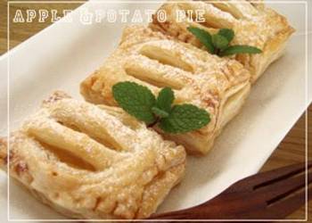 Popular Cuisine Sweet Potato and Apple Pie for Autumn Savory Delicious