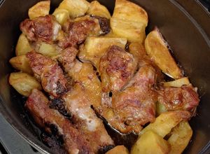 Foto de Entrecosto no forno com Batatas