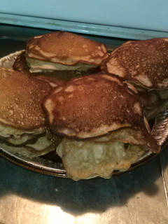 A picture of Banana Bread Pancakes.
