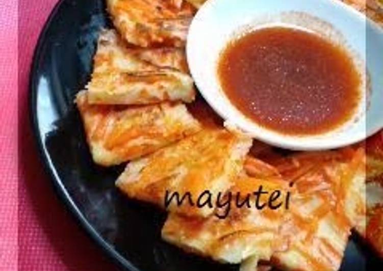 Easiest Way to Prepare Homemade Carrot Jeon (Savory Korean Pancake)