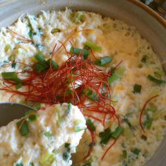 A picture of Geranchim (Korean Steamed Eggs).