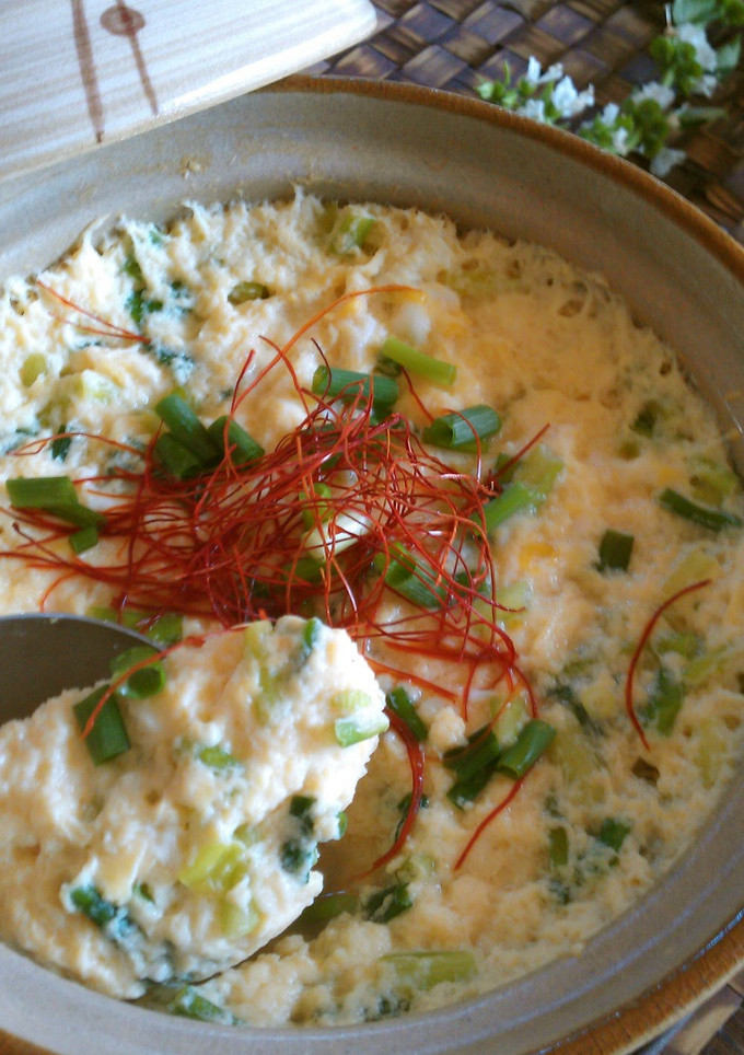 A picture of Geranchim (Korean Steamed Eggs).