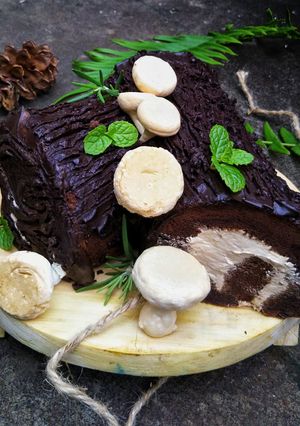 Foto resep Buche de Noel