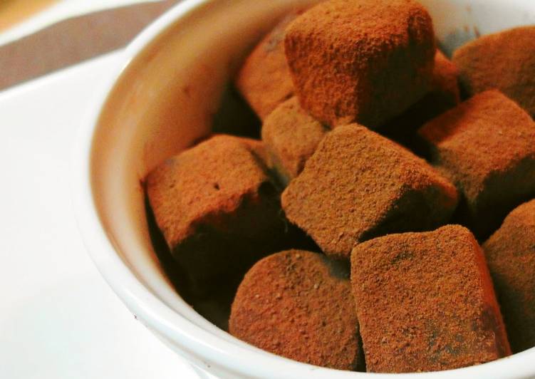 Recipe of Super Quick For Valentine's Day Rich Truffles