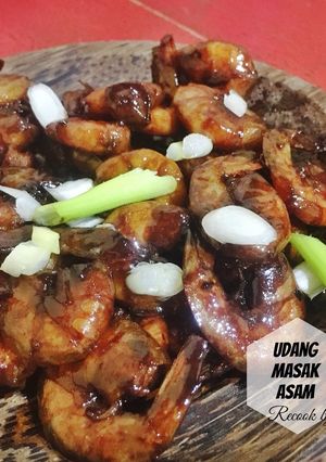Foto resep Udang Masak Asam