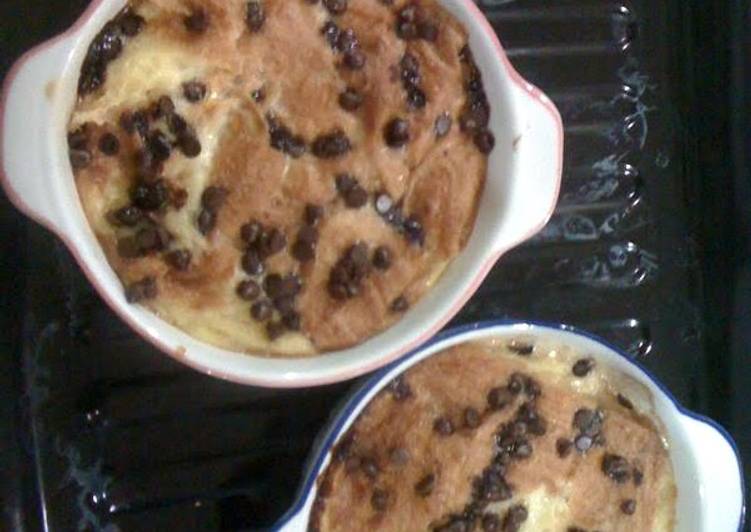 Steps to Make Quick Basic Bread Pudding Recipe