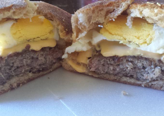 At Home Sausage McMuffins