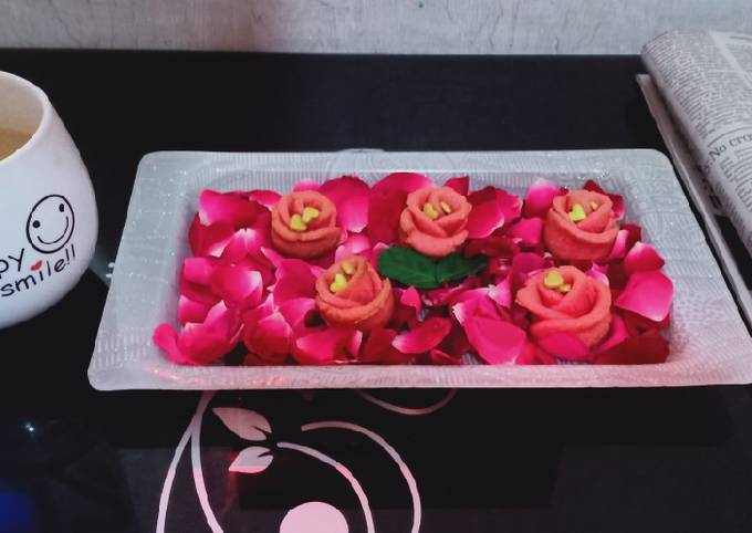 Recipe of Perfect Rose shape Cookies