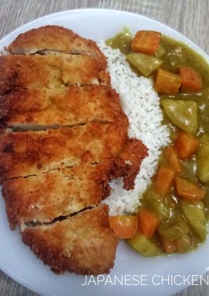 Foto resep Japanese chicken katsu curry
