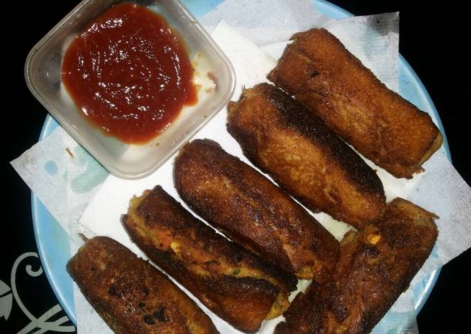 Crispy Sattu bread pakoda