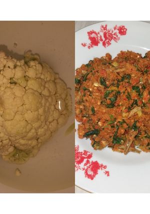 Foto resep Nasi Goreng Kembang Kol (High Fiber + SEHAT +aman untuk DIET)